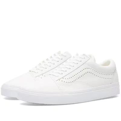 Vans Old Skool Reissue Leather Shoes White