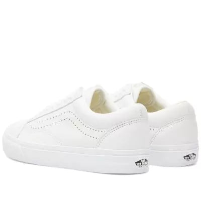 Vans Old Skool Reissue Leather Shoes White