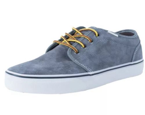 Vans Shoes 106 Vulc Charcoal Pig Suede USA SIZE Skateboard Sneakers