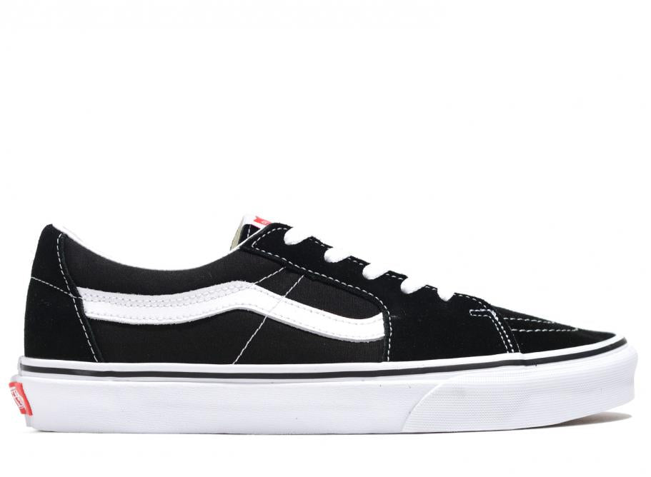 Vans Shoes Sk8 Low Black True White Usa Size Skateboard Sneakers