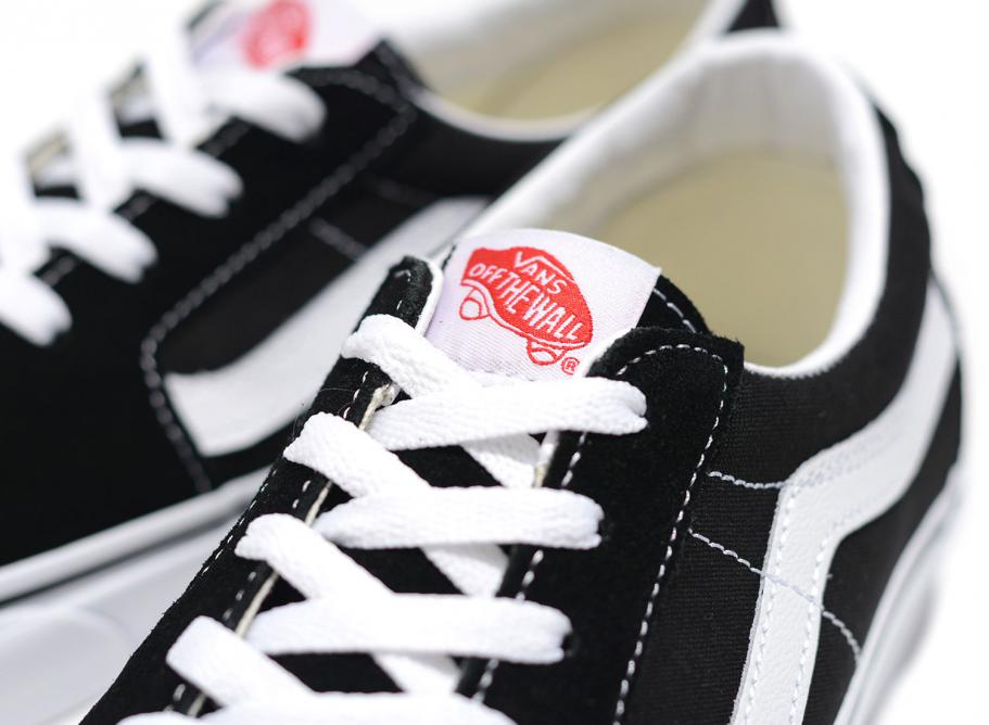 Vans Shoes Sk8 Low Black True White Usa Size Skateboard Sneakers