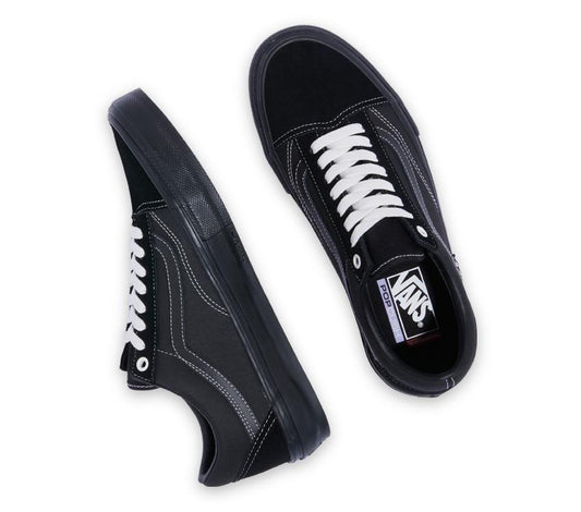 Vans Shoes Skate Old Skool Black Black Mens Us Size Skateboard Sneakers