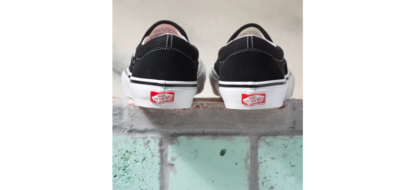 Vans Shoes SKATE Slip-on Black White US SIZE Skateboard Sneakers