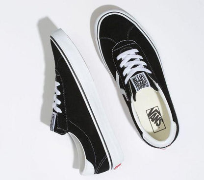 Vans Shoes Sport Suede Black Usa Size Skateboard Sneakers