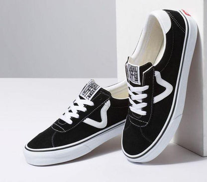 Vans Shoes Sport Suede Black Usa Size Skateboard Sneakers