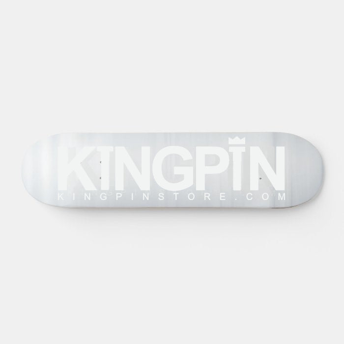 Kingpin Skate Supply Deck OG Logo Foil Silver Edition
