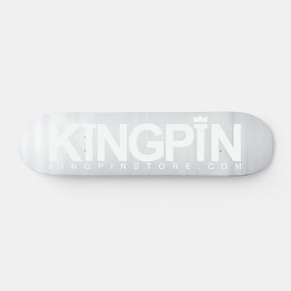 Kingpin Skate Supply Deck OG Logo Foil Silver Edition