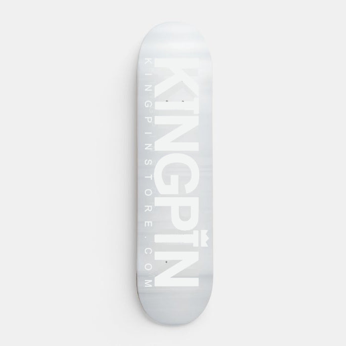 Kingpin Skate Supply Deck OG Logo Foil Silver Edition
