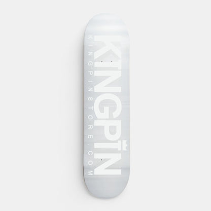 Kingpin Skate Supply Deck OG Logo Foil Silver Edition