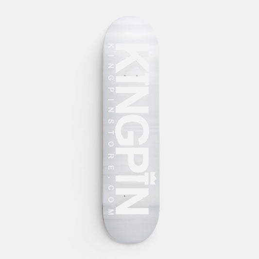 Kingpin Skate Supply Deck OG Logo Foil Silver Edition