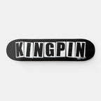 Kingpin Skate Supply Deck Baked Black Tribute