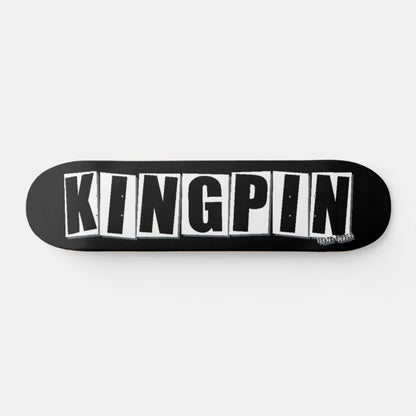 Kingpin Skate Supply Deck Baked Black Tribute