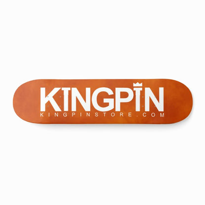 Kingpin Skate Supply Deck OG Logo Mandarin Orange 8.875"