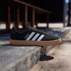 Adidas Shoes Vl Court 3 0 Black White Team Victory Red Us Size Skate Sneakers