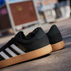 Adidas Shoes Vl Court 3 0 Black White Team Victory Red Us Size Skate Sneakers