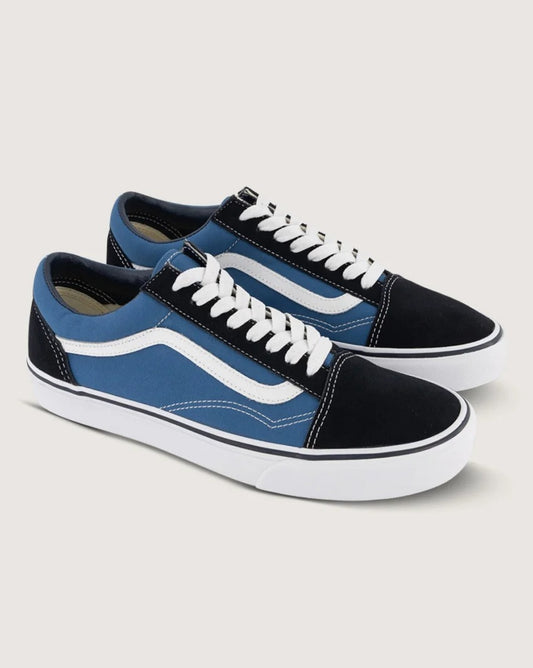 Vans Shoes Old Skool Navy White Skateboard Sneakers