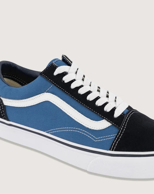 Vans Shoes Old Skool Navy White Skateboard Sneakers