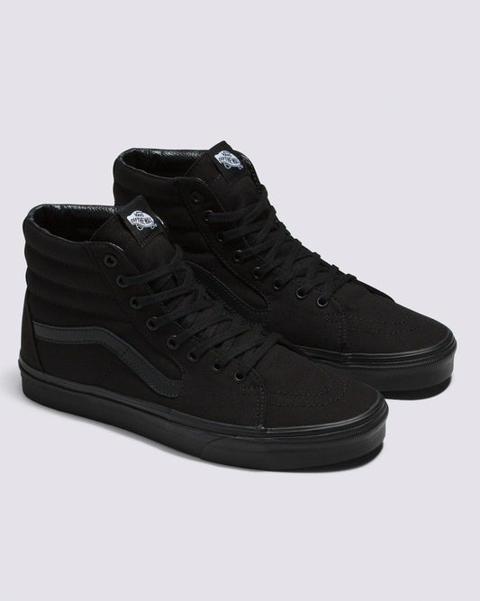 Vans Shoes Sk8-Hi Black Black Classic US Size Sk8 Hi Skateboard Sneakers