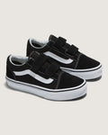 Vans Old Skool V Toddler Shoes Black White
