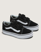 Vans Old Skool V Toddler Shoes Black White