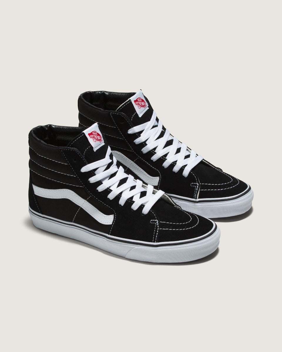Vans Shoes Sk8 Hi Black White Classic Us Size Skateboard Sneakers