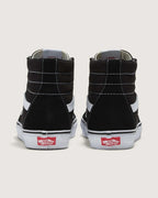 Vans Sk8-Hi Black White Mens Skate Shoes