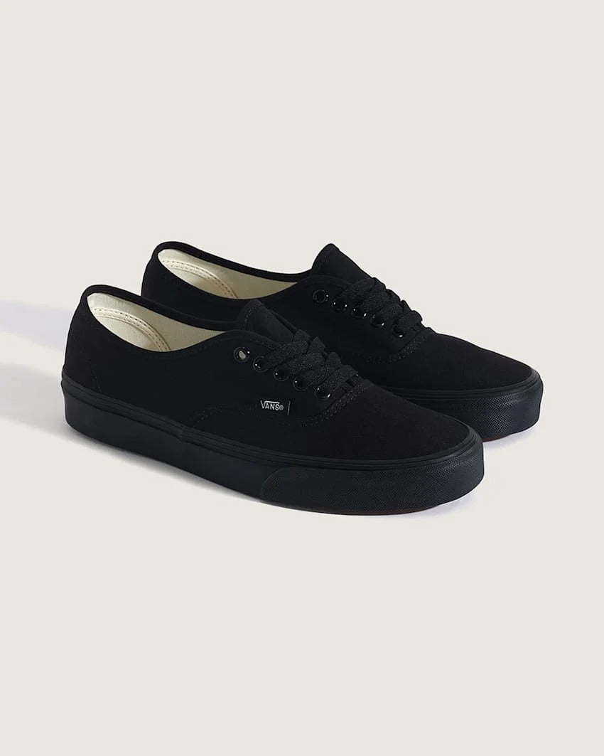 Vans Authentic Black Black Skate Shoes