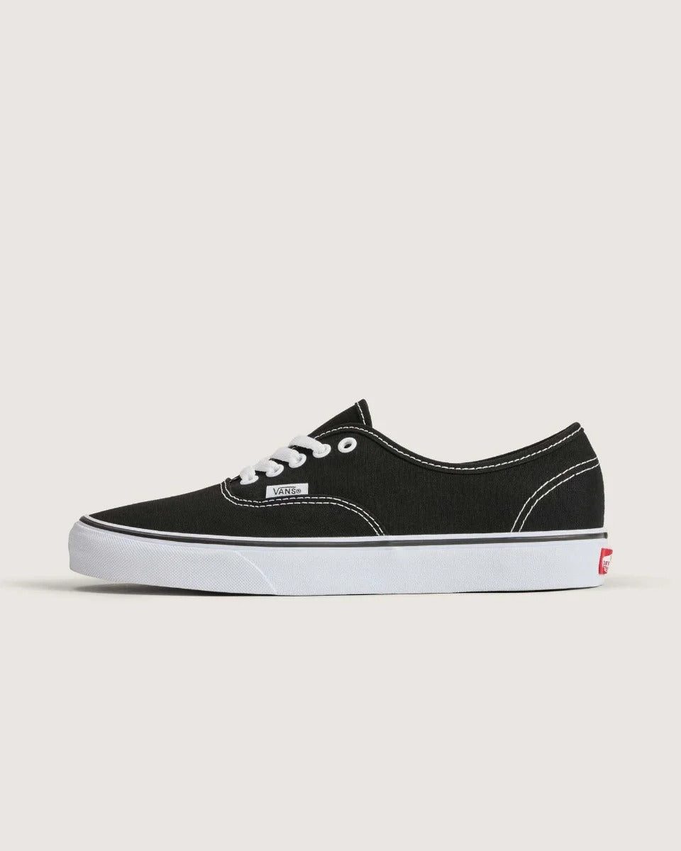 Vans Authentic Black White Skate Shoes