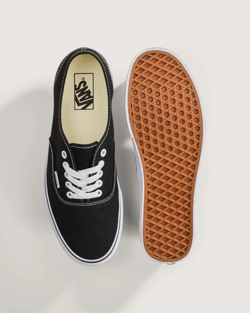 Vans Authentic Black White Skate Shoes
