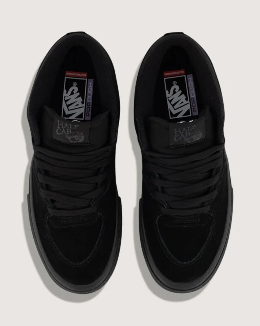 Vans Skate Half Cab Black Black Skate Shoes