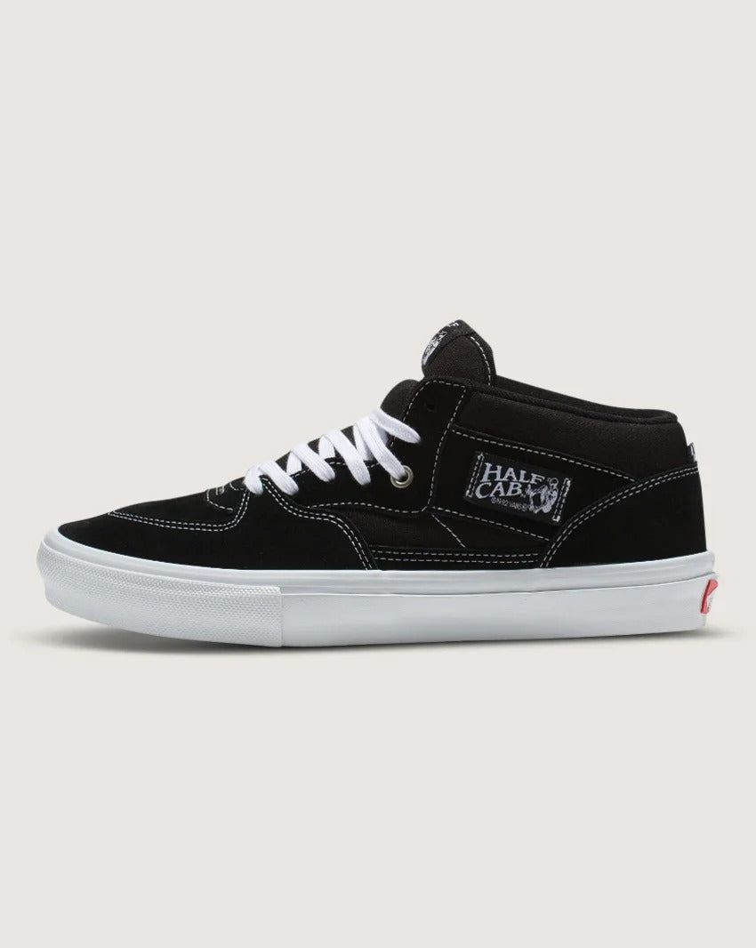 Vans Skate Half Cab Black White Skate Shoes