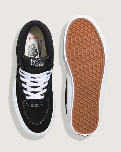 Vans Skate Half Cab Black White Skate Shoes
