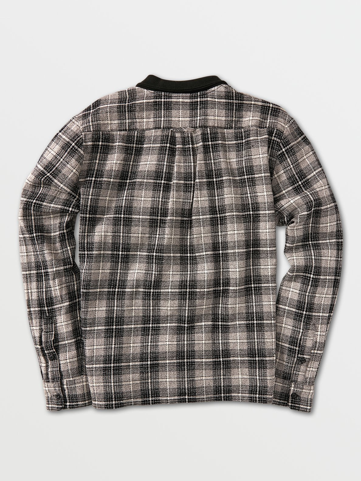 Volcom X Louie Lopez Long Sleeve Flannel Black L S Skateboard T Shirt