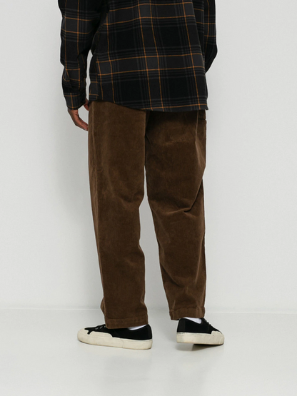 Volcom X Louie Lopez Pants Tapered Cord Dark Earth Skateboard Pants
