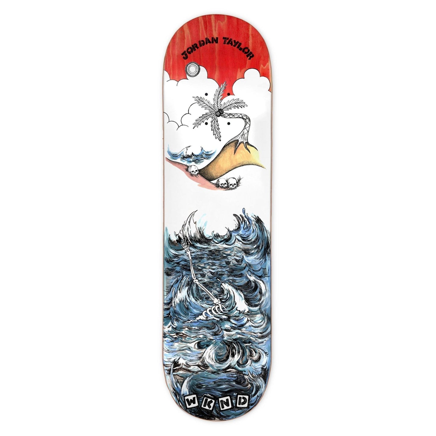 Wknd Skateboard Deck Water Jordan Taylor 8 25