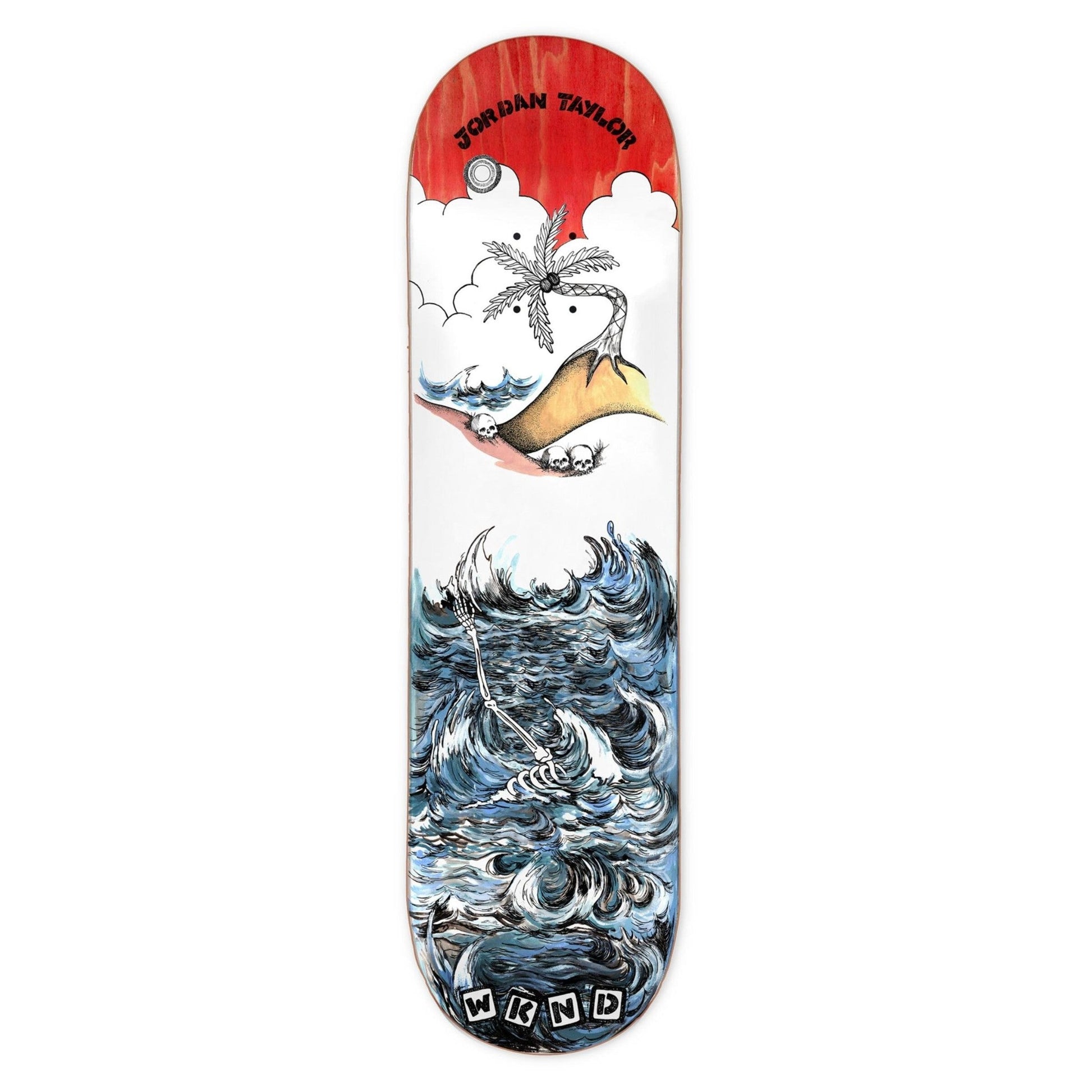Wknd Skateboard Deck Water Jordan Taylor 8 25