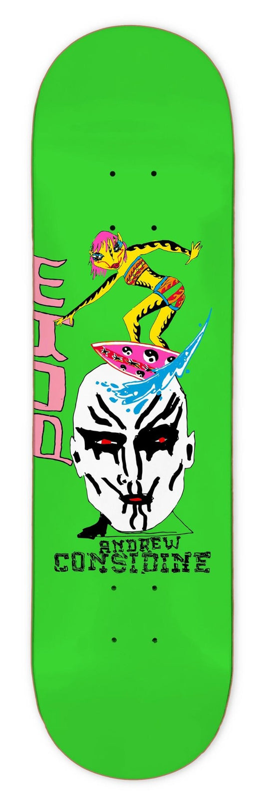 WKND Skateboard Deck Flagpole Andrew Considine 8.375"
