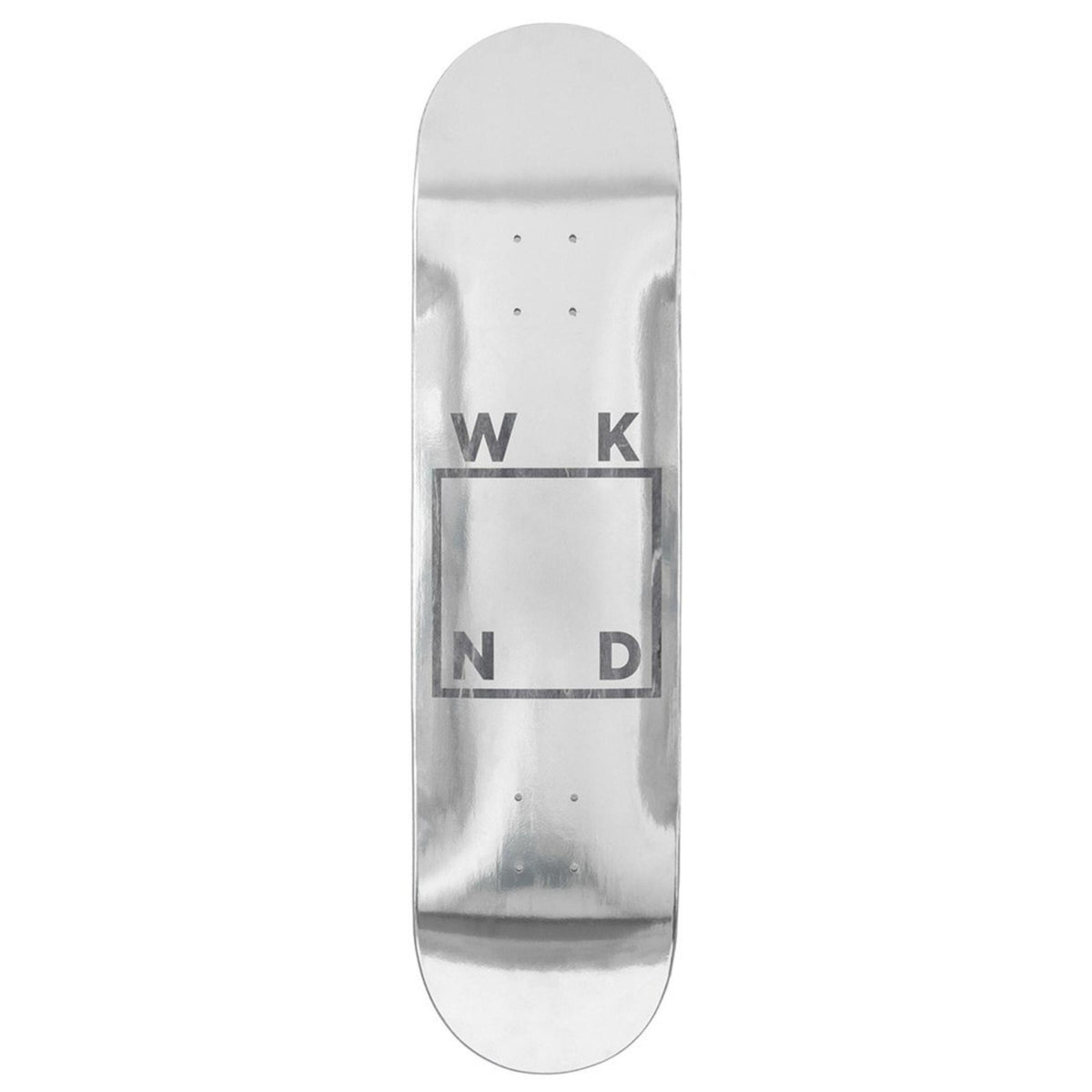 Wknd Deck Silver Foil Logo 8 25