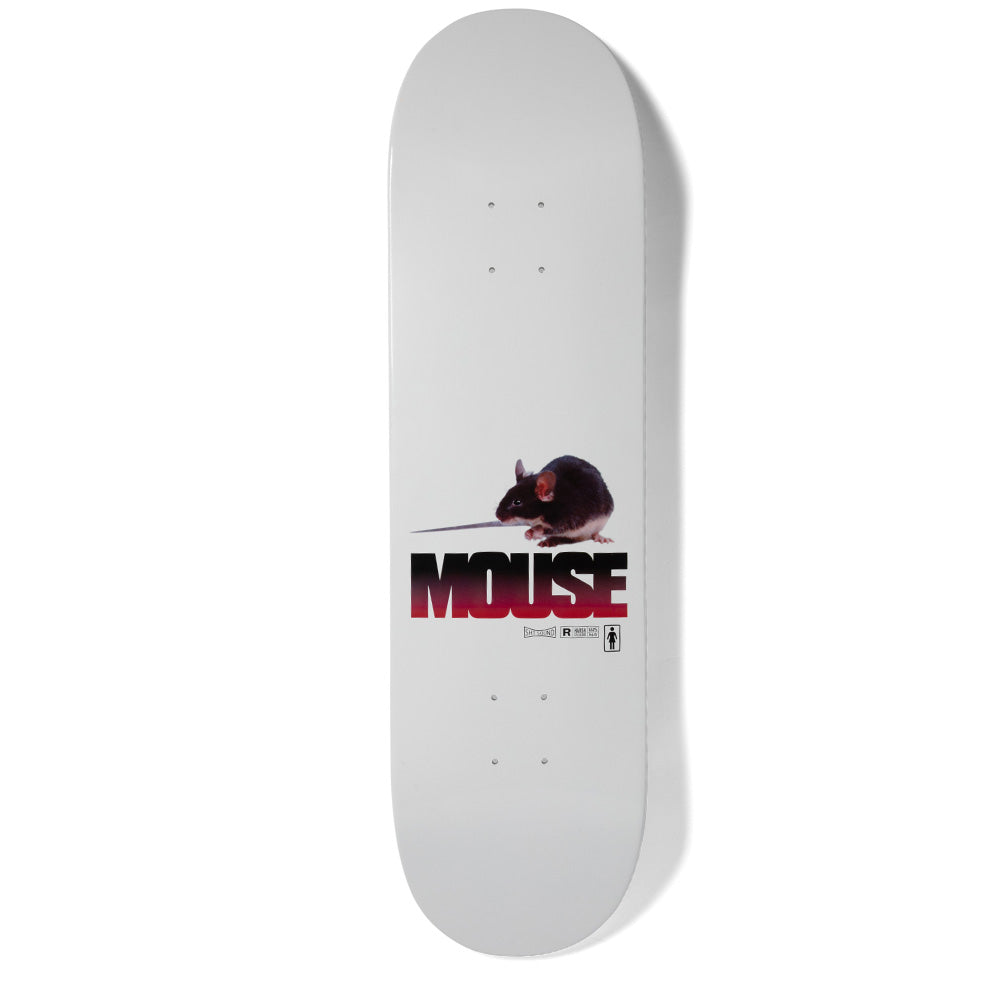 GIRL Skateboard Deck Carroll Mouse One Off 8.375"