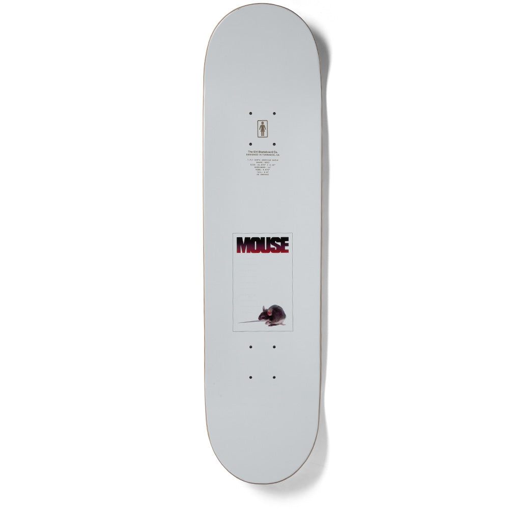 GIRL Skateboard Deck Howard Mouse One Off 8.5"