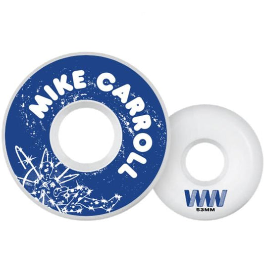 Wayward Wheels Mike Carroll New Q2 Harder 53Mm 101A Funnel Cut Conical Full