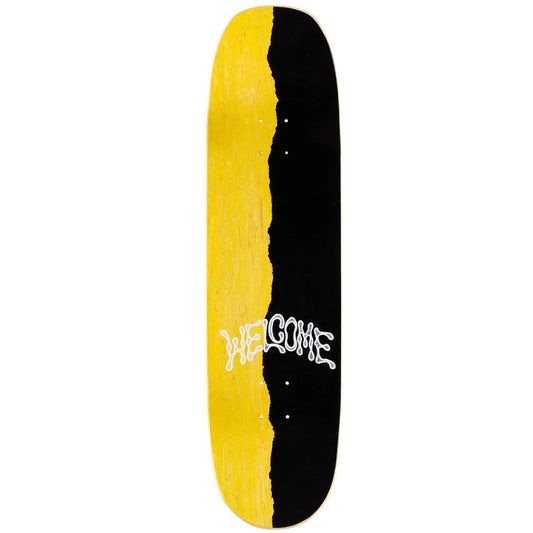 Welcome Skateboard Deck Flash On Blue 8 5 Moontrimmer 2 0 Shape
