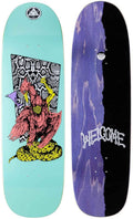 Welcome Skateboard Deck Twenty Eyes Teal 9 25 Boline Shape