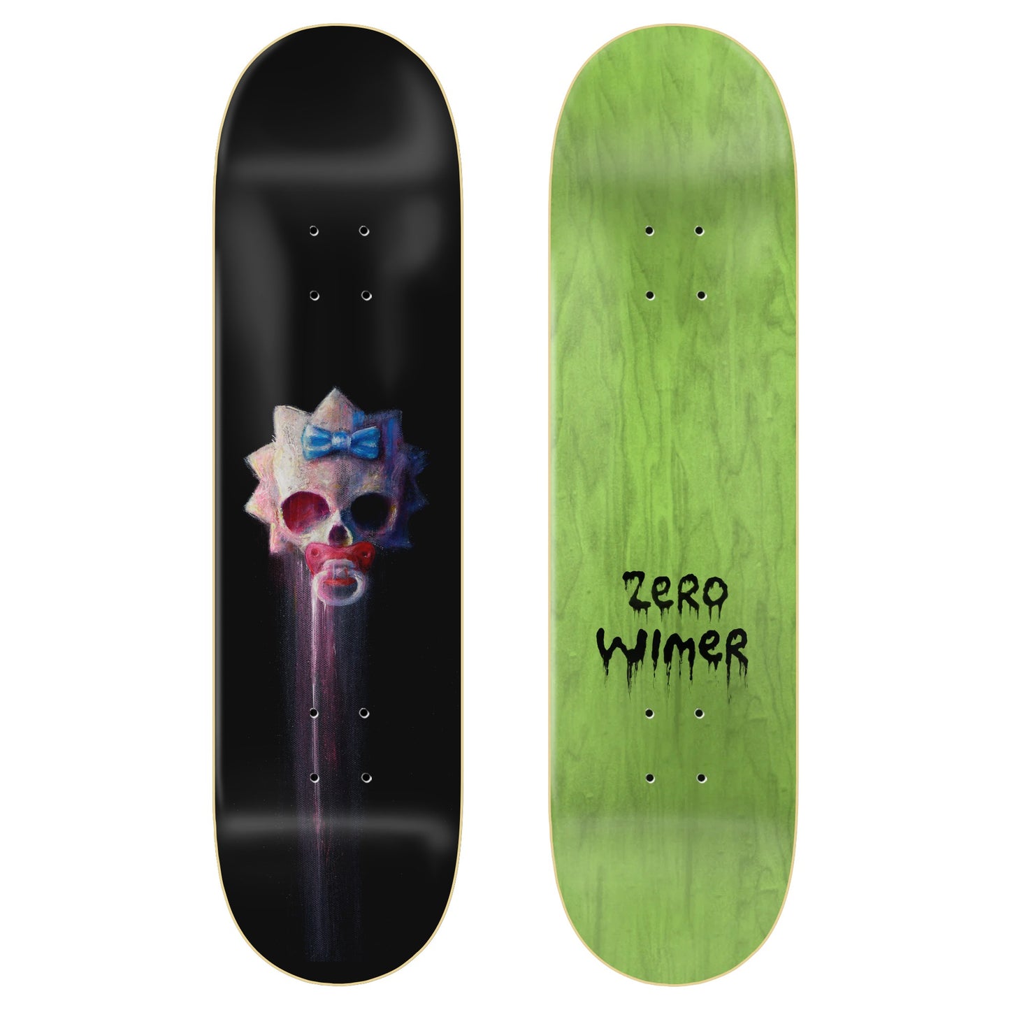 FULL SET Zero Springfield Horror Collection 5 Limited Edition Artwork Decks