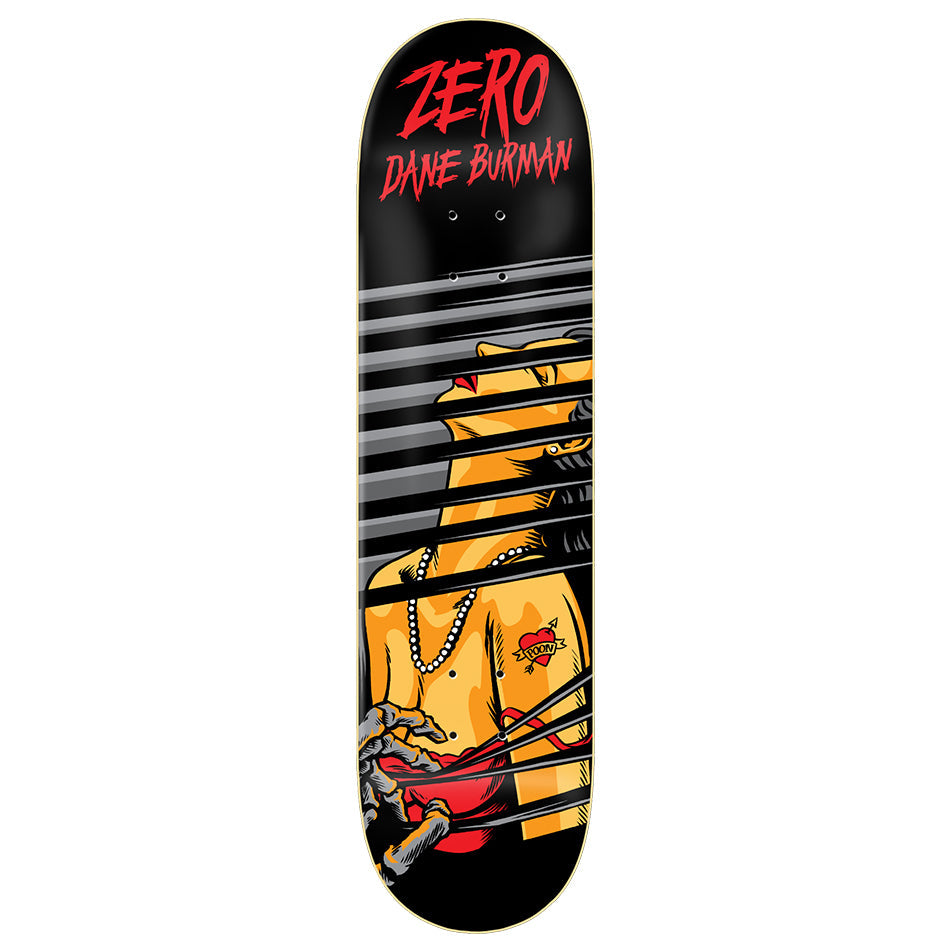 Zero Skateboard Deck Dane Burman Stalker 8 5