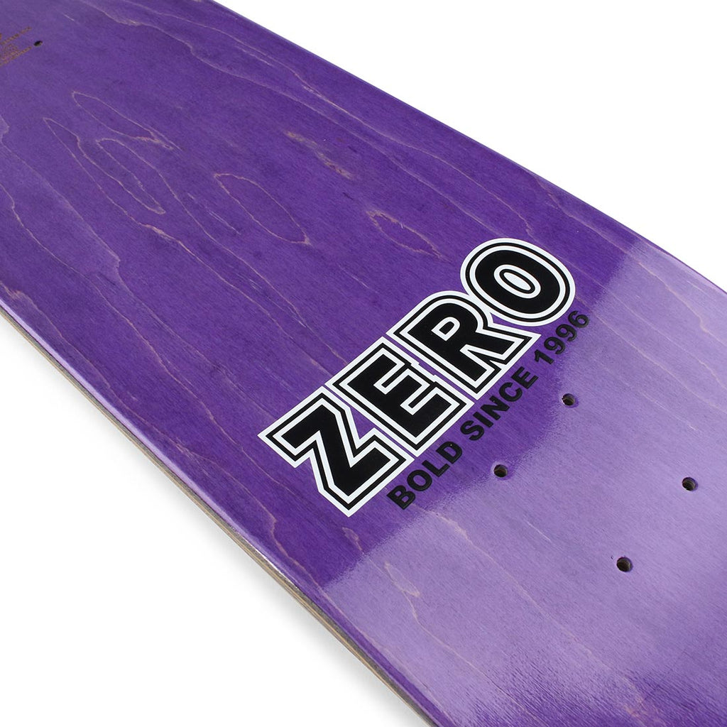 Zero Skateboard Deck Bold R7 Black White 8 25