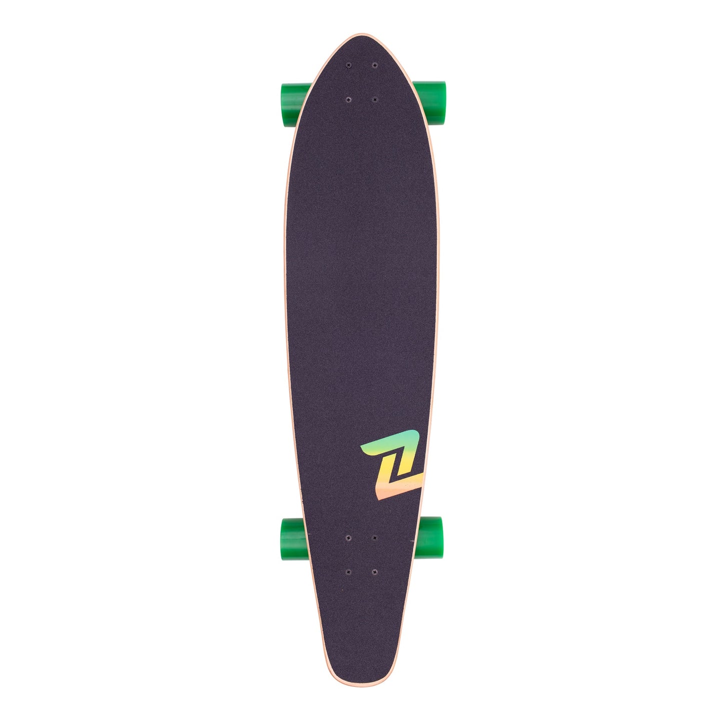 Z-Flex Skateboard Complete P.O.P 39" Blue Fade Roundtail Longboard