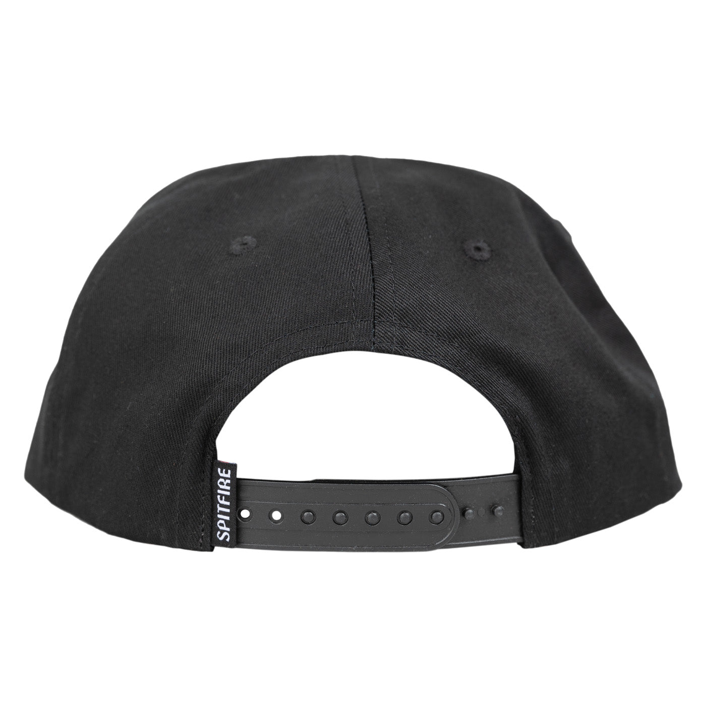Spitfire Wheels Cap Classic 87 Swirl Black Grey Snapback Skateboard Hat