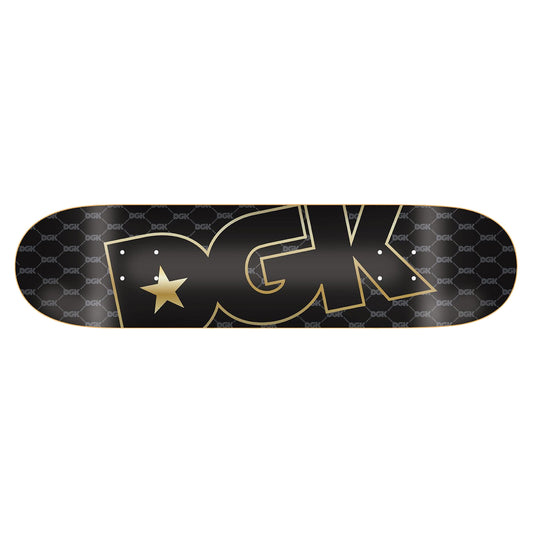 DGK Skateboard Deck Limo Embossed 8.25" Black/Gold
