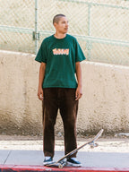 Volcom X Louie Lopez Pants Tapered Cord Dark Earth Skateboard Pants